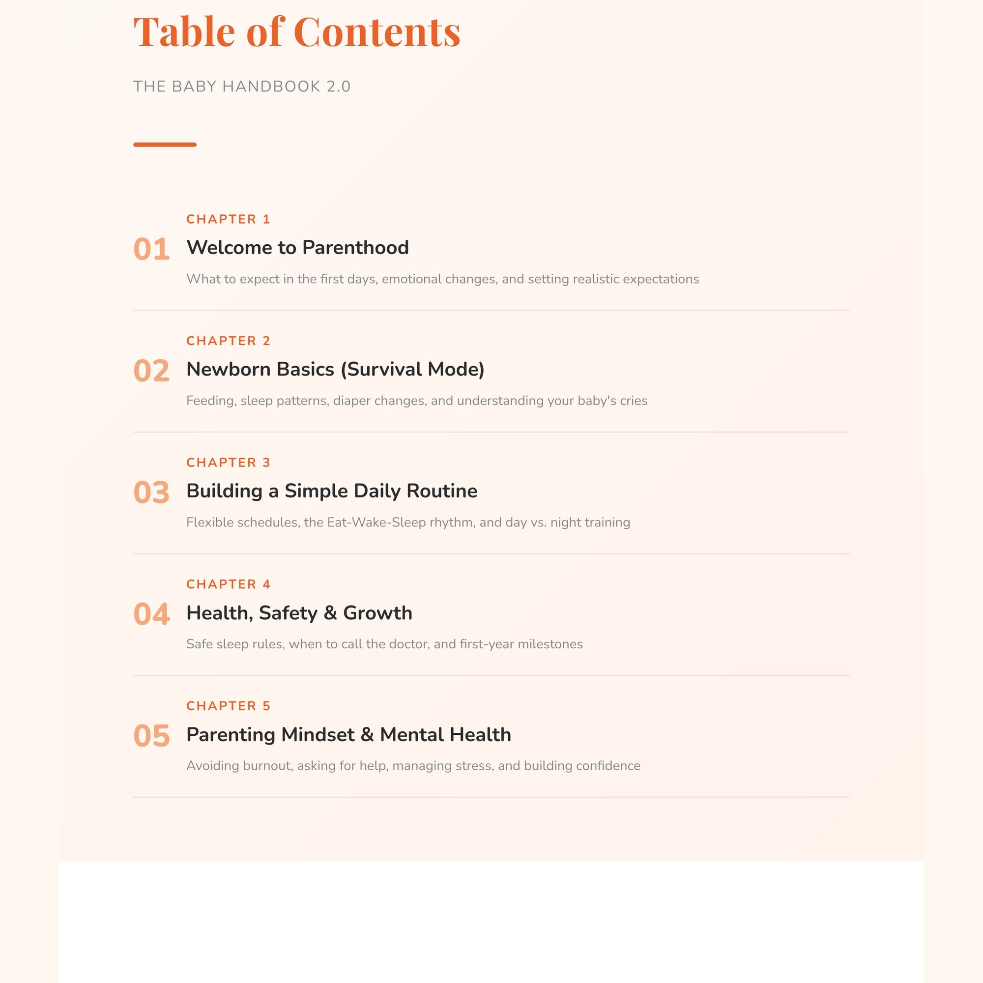 The Baby HandBook 2.0